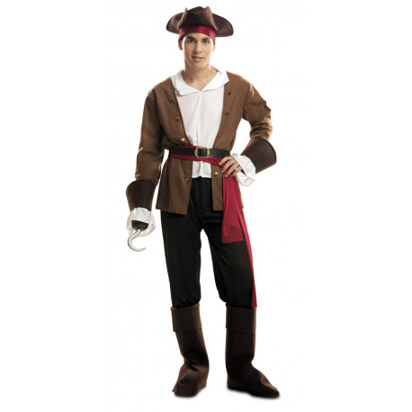Disfraz de Pirata Bucanero para Hombre