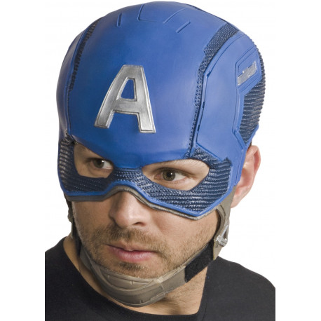 Máscara del Capitán América de Látex