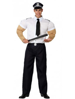Disfraz de Policia Musculoso