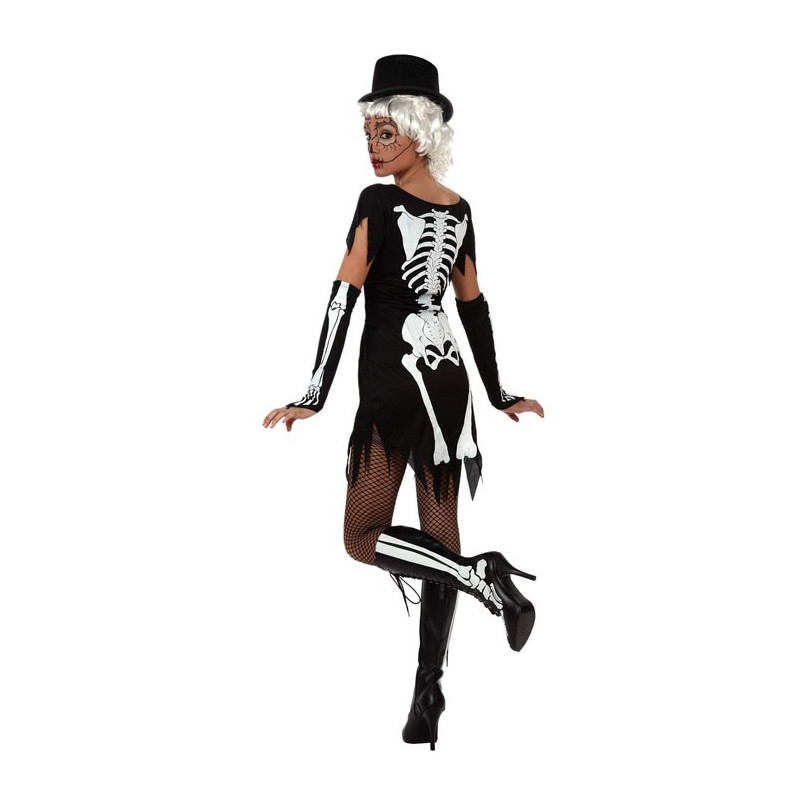 Disfraz para Mujer Esqueleto de Colores Neón