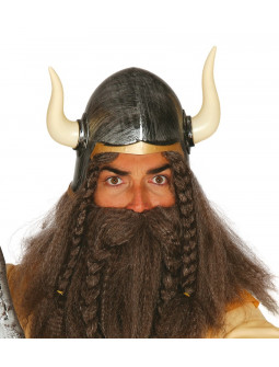 Disfraz de Casco Vikingo envejecido