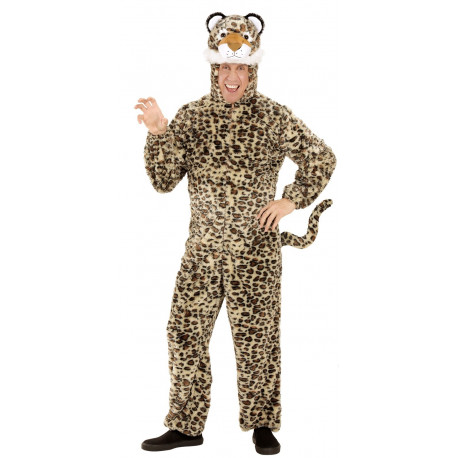 Disfraz de Leopardo de Peluche Unisex