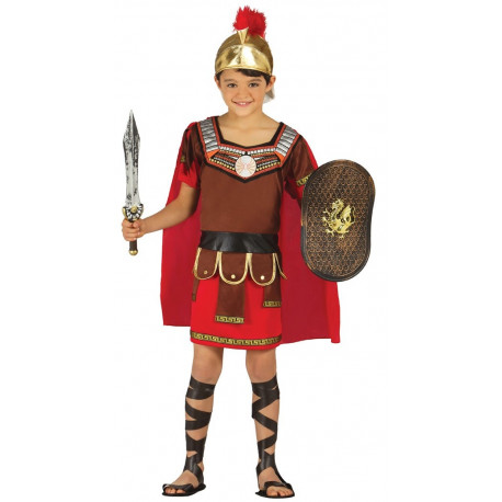 Disfraz de Romano con casco para niño