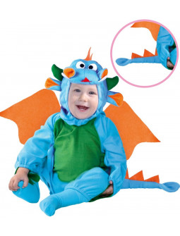 Disfraz de Dragón Azul para Niño