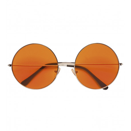 Gafas Redondas Naranjas Años 70
