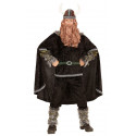 Disfraz Vikingo Nórdico en Negro para Hombre