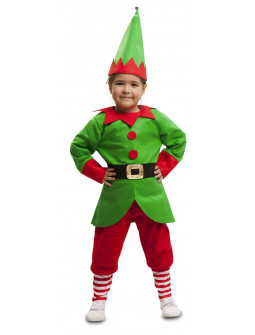 Disfraz de Elfo de Papá Noel para Niño