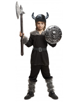 Disfraz de Vikingo Negro para Niño