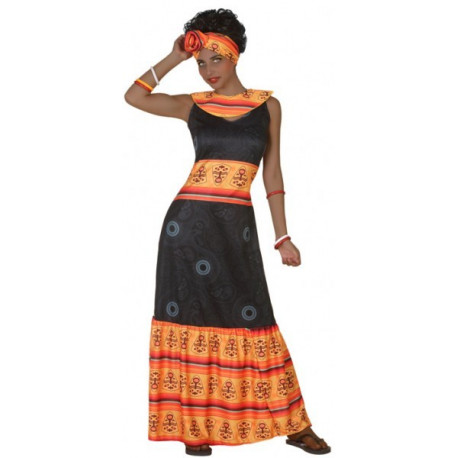 Disfraz de Africana Tribal para Mujer