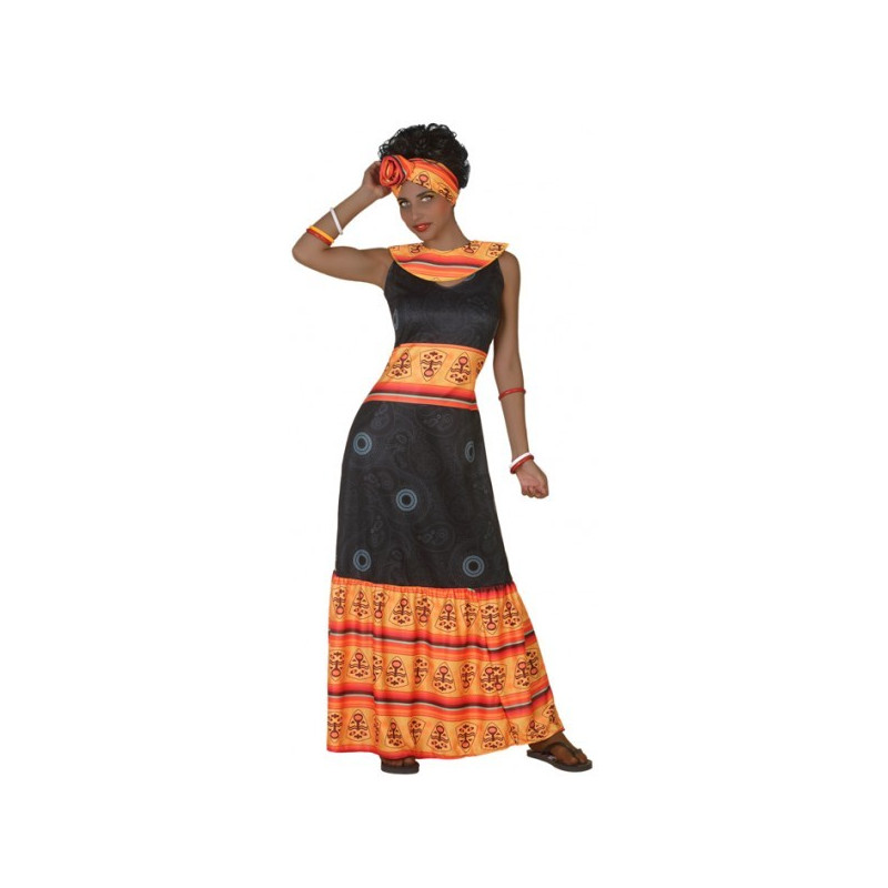menta reloj toma una foto Disfraz de Africana Tribal para Mujer | Comprar Online