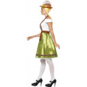 Disfraz de Tirolesa Oktoberfest Verde para Mujer