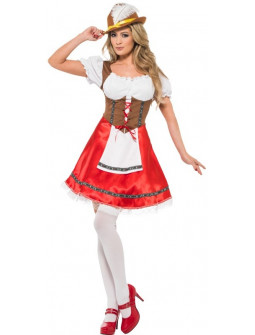Disfraz de Tirolesa Oktoberfest para Mujer