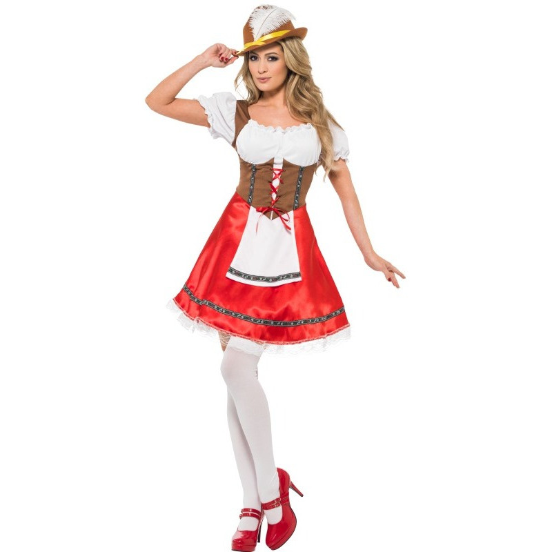 en un día festivo policía frio Disfraz de Tirolesa Oktoberfest para Mujer | Comprar Online
