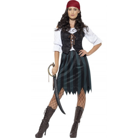 Disfraz de Pirata del Caribe para Mujer