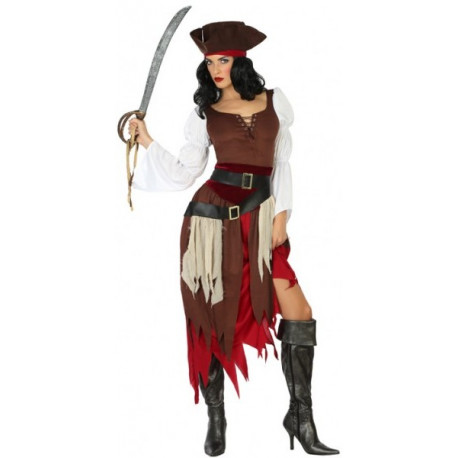 Disfraz de Pirata Corsaria para Mujer