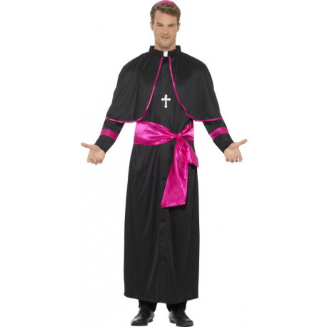 Disfraz de Cardenal Católico para Hombre