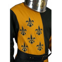 Tabardo Medieval Lancelot color Mostaza para Hombre