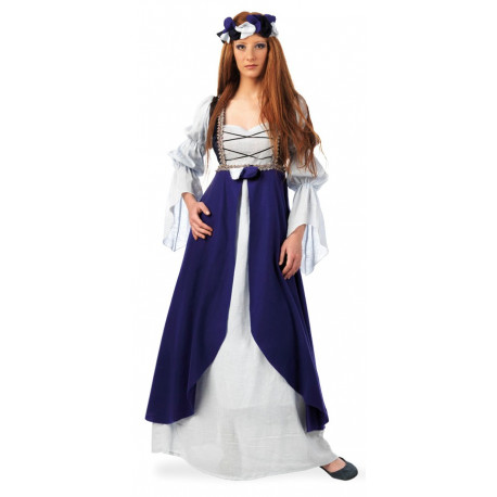 Disfraz de Dama Medieval Morado