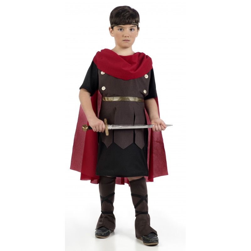 Disfraz de Romano con Casco para Niño