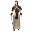 Vestido de Doncella Guerrera Medieval para Mujer