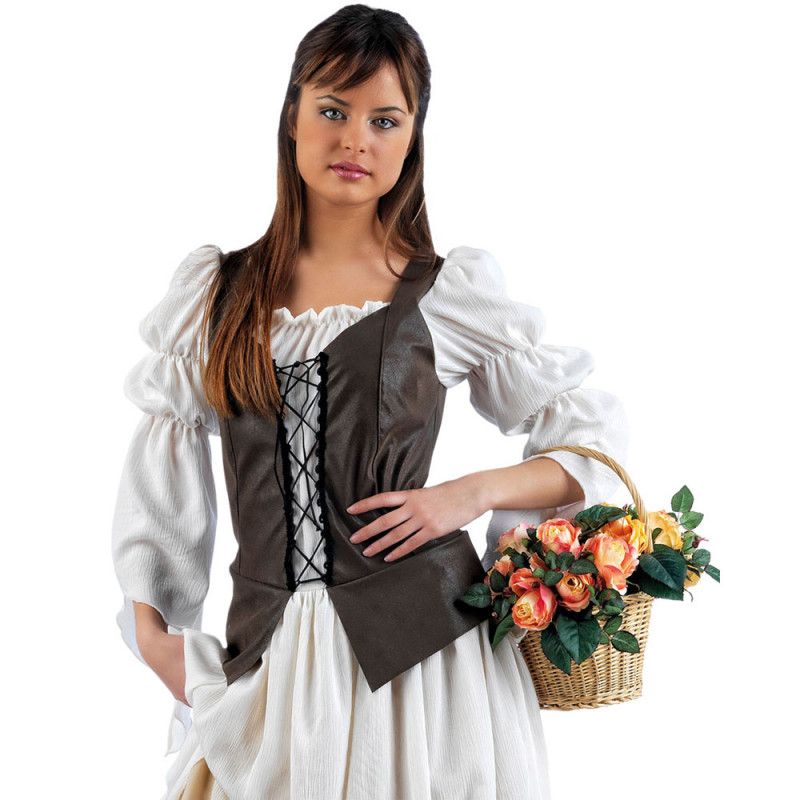 Camisa y Corpiño Medieval para mujer