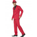 Disfraz de Gangster Rojo para Hombre