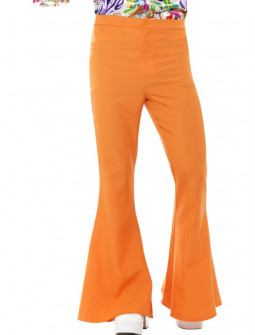 Pantalones de Campana Naranjas