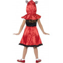 Disfraz de Caperucita Roja con orejas de lobo feroz