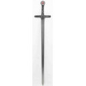 Espada Templaria Rústica de Acero