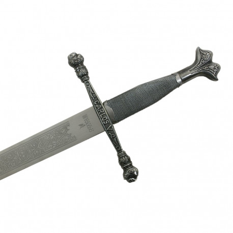Espada Carlos V Rústica de 76cm