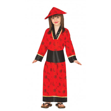 Disfraz de China Roja para Niña