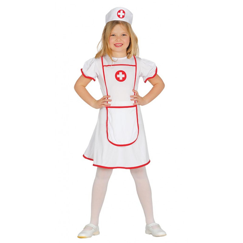 perdonar Oblongo Leia Disfraz de Enfermera Infantil | Comprar Online