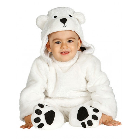Disfraz de Oso Polar para Bebé