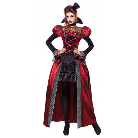 Disfraz de Vampiresa Victoriana para Mujer