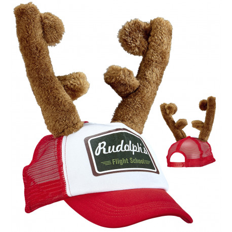Gorra de Rudolf con Cuernos