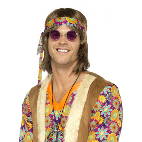 Gafas hippie amarillas