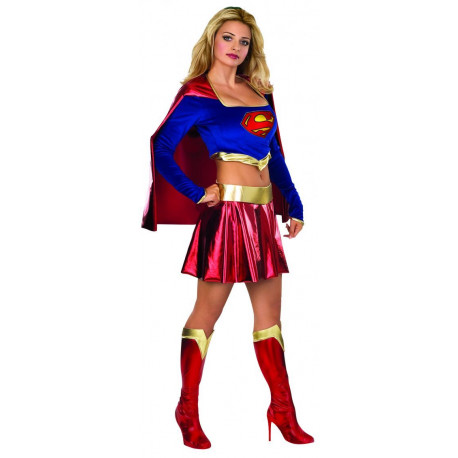 Disfraz de Supergirl con Top para Mujer