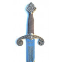 Espada Alfonso X en Plateada Envejecida Natural