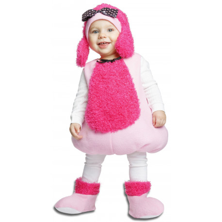 Disfraz de Perrita Poodle Rosa Infantil