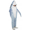 Disfraz de Tiburón Azul para Adulto