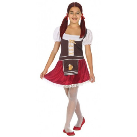 Disfraz de Tirolesa Oktoberfest para Niña