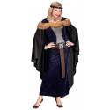 Disfraz de Princesa Medieval Azul Oscuro para Mujer