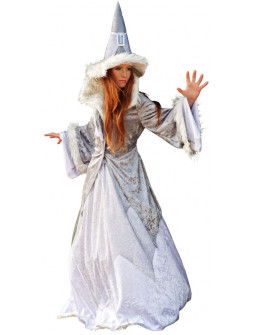 Disfraz de Bruja Blanca para Mujer