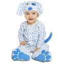Disfraz de Perrito Azul para Bebé con Chupete