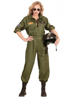 Disfraz de Piloto de Combate para Mujer