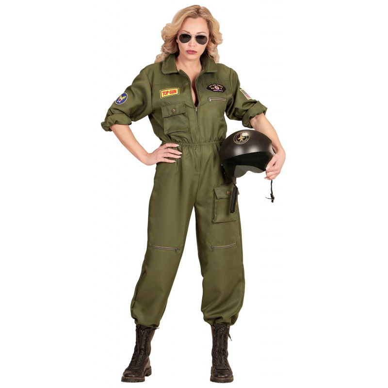 Disfraz de Piloto de Aviación para mujer