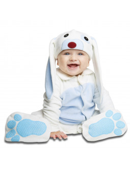 Disfraz de Conejito Azul para Bebé con Chupete