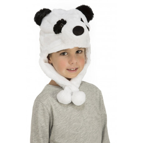 Gorro de Osito Panda Infantil