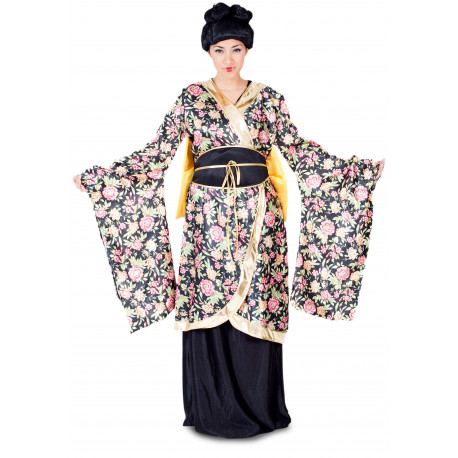 Disfraz de Geisha Floral para Mujer