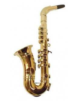 Saxofón Dorado con 8 Notas